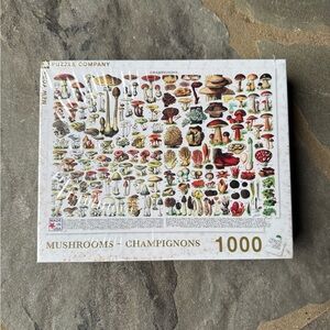 New🌟Anthropologie Mushroom Puzzle -1000p